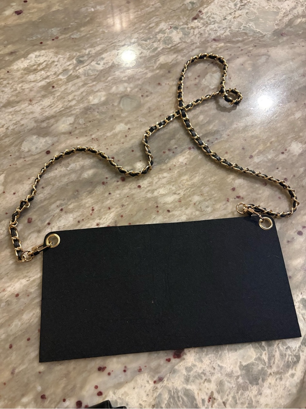 CHANEL Black Leather Pouch on Chain (WITH COA) - Picture 10 of 16
